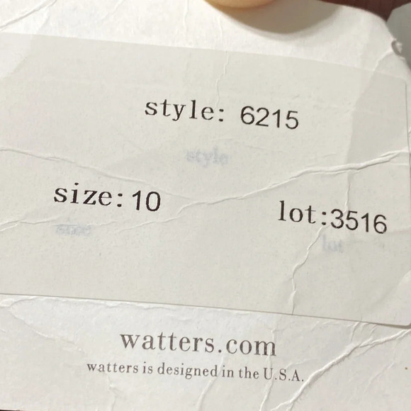 Watters & Watters Satin Dress - Picture 6 of 6